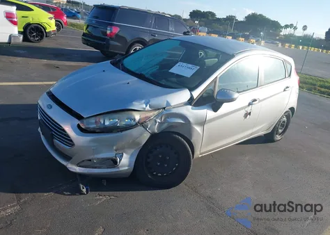 2016 Ford Fiesta S из США, поврежденный, VIN 3FADP4TJ1GM166744